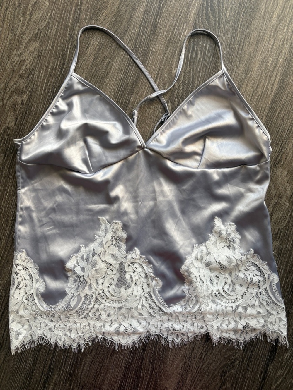 Roma Satin Lace Cami